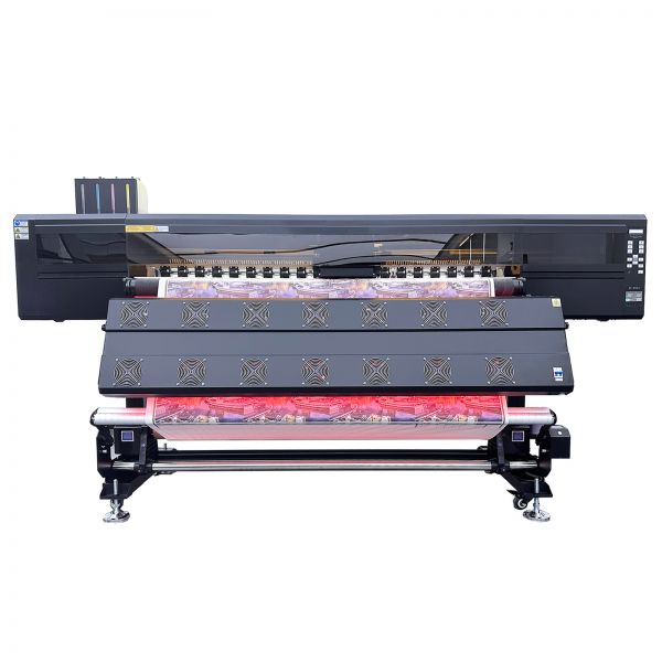 1.8m Sublimation Printer for Fiber Fabric (4 Epson i3200A1 Printheads)