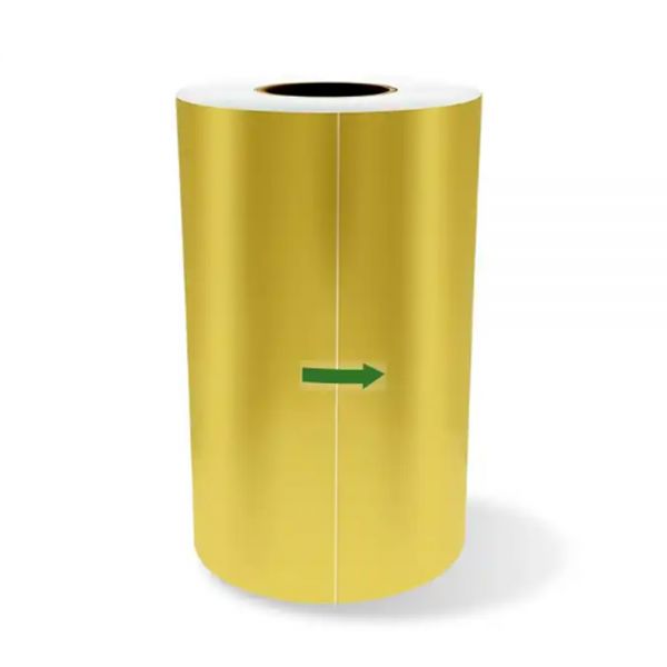 0.31 x 100m UV DTF Crystal Label Print Golden Film A