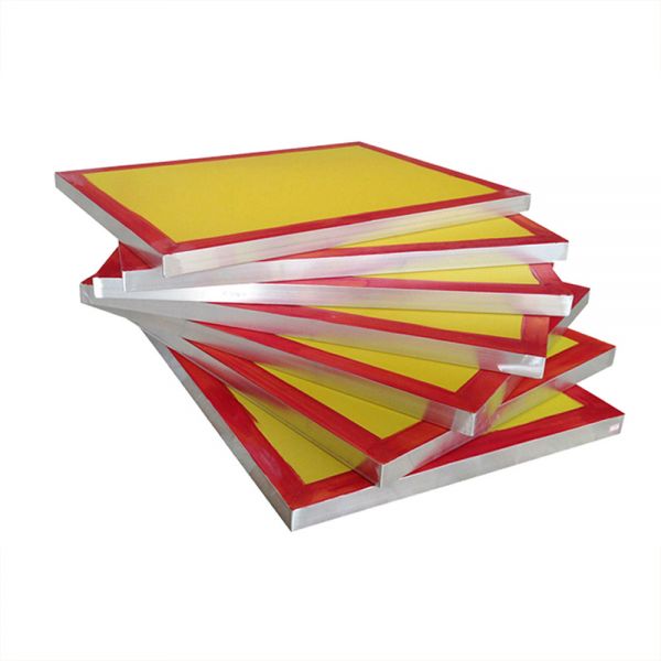 6 Pcs - 20" x 24"Aluminum Screen Printing Screens with 355 Yellow Mesh Count (Tubing:1.5"x 1.5")