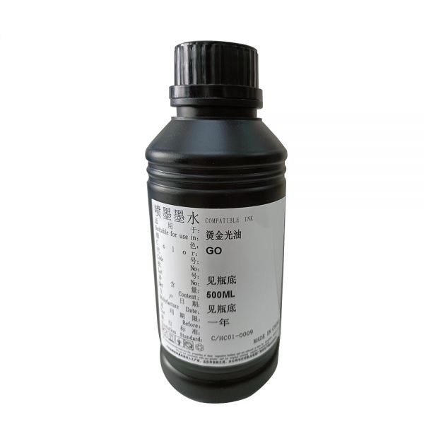 Bronzing Varnish for UV DTF Crystal Label Printer, 1L