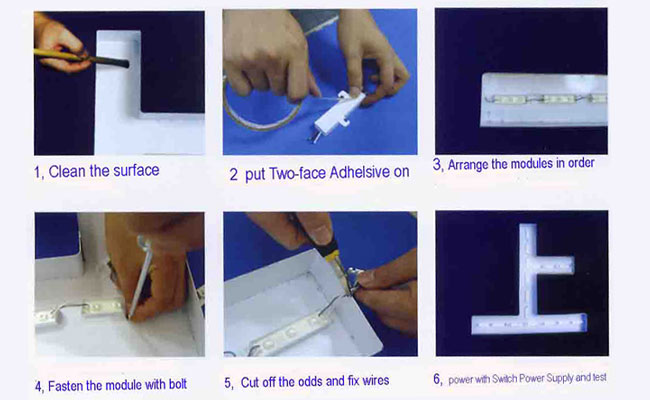 SMD 2835 LED Module Waterproof  usage