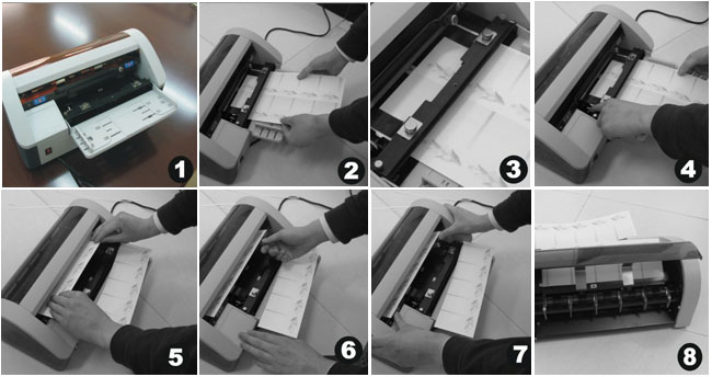 Semi-Automatic Name Card Cutter comparison