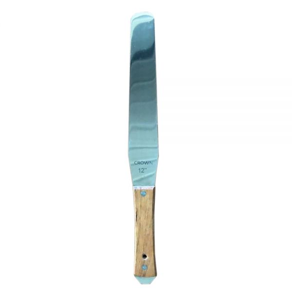Wood Handle Flexible Ink Spatula - 12in