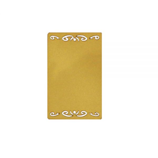 นามบัตรโลหะเปล่า สำหรับพิมพ์ Sublimation(Sublimation Blank Metal Name Card)