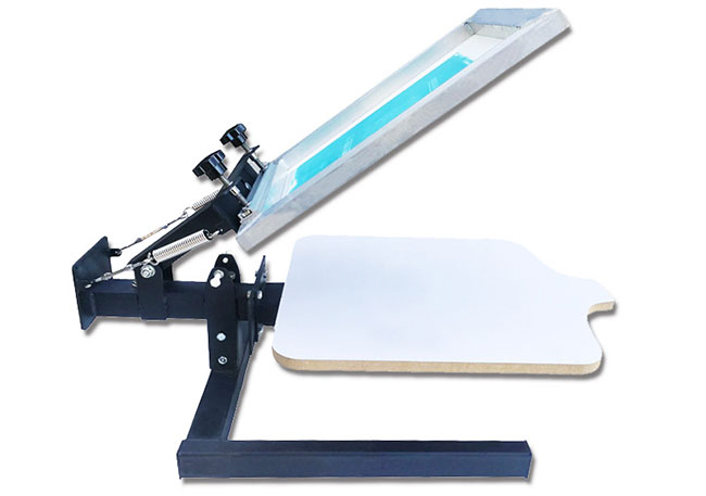 Manual 1 Color 1 Station Silk Screen Printing Machine