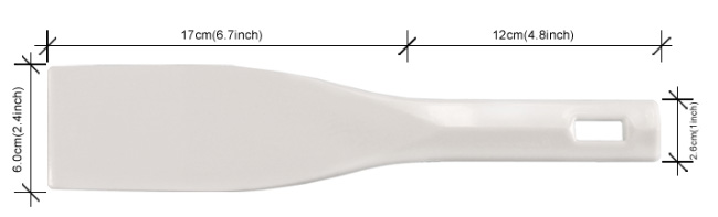 Spatula Ink Scoop Silk Screen Printing Size