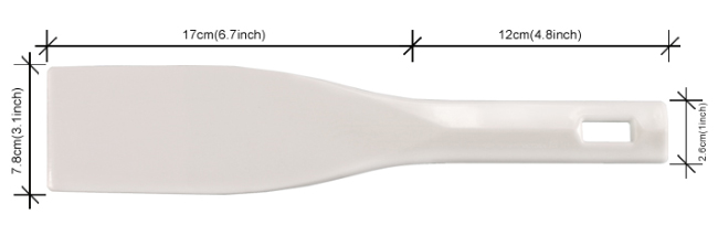 Spatula Ink Scoop Silk Screen Printing Size