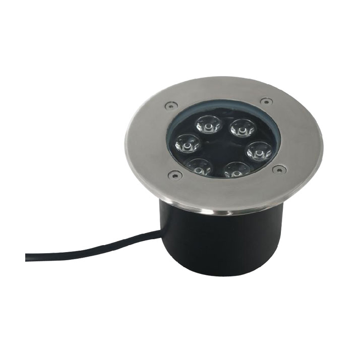 Подземная LED лампа 6х1Вт