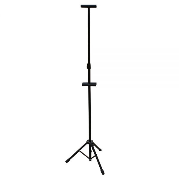Stand con tripie ajustable para poster de doble vista ( Solo Stand).