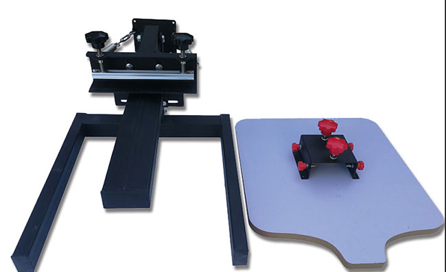 Manual 1 Color 1 Station Silk Screen Printing Machine