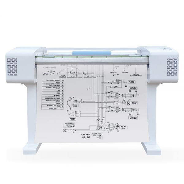 D6 เครื่องพิมพ์เขียวรุ่นแรกของโลก---Thermal Engineering CAD Plotter(88cm width)