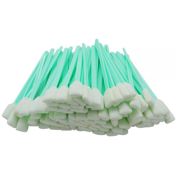 CALCA 100 pcs Foam Cleaning Swabs for Epson / Roland / Mimaki / Mutoh Inkjet Printers 5.9in Length