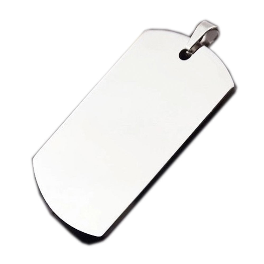 Wholesale High Quality Army Stainless Steel Military Blank Dog Tags