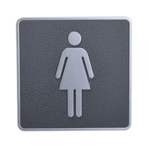 ป้ายสัญญาลักษณ์ ห้องน้ำเพศหญิง , วัสดุ ABS ---Female, Toilet ,Restroom Signs, ABS New Material