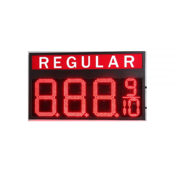 12" LED Gas Station Electronic Fuel Price Sign Motel Price Sign 88889