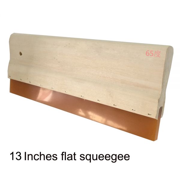 Wiper Madera Limpiador de Tinta Alta Calidad Impresión Pantallas 65 Dureza 13"