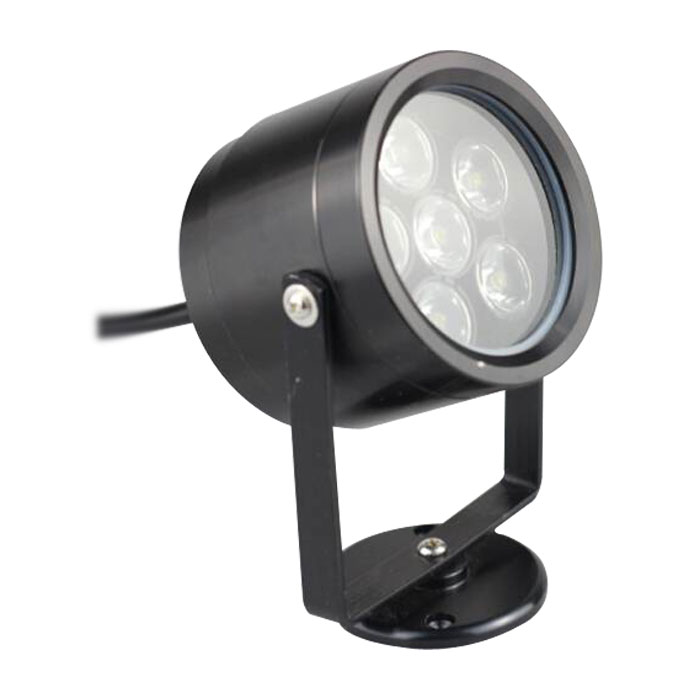 Подводный LED софит 12-24В (черный корпус, 6LEDx1Вт)