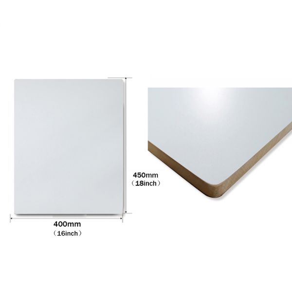 แป้นสกรีนเสื้อขนาด 16"x 18" มุมฉาก (ไม่รวมส่วนประกอบอื่นๆ) --- 16"x 18" Normal Screen Printing Pallet Platen with Right Triangle With No Bracke