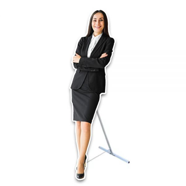 50*120cm KT Board Human Shaped Display Stand Board