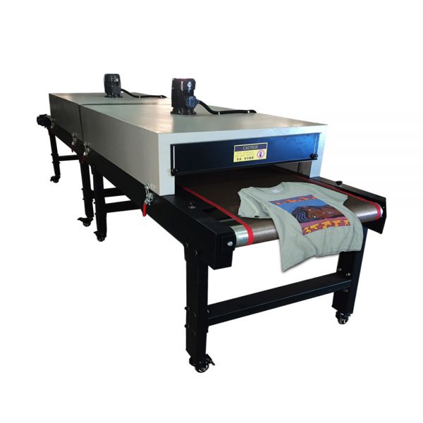 Conveyor Tunnel Dryer 1.8 x 5m Belt for Textile Prints Color-fixing,380V 25KW