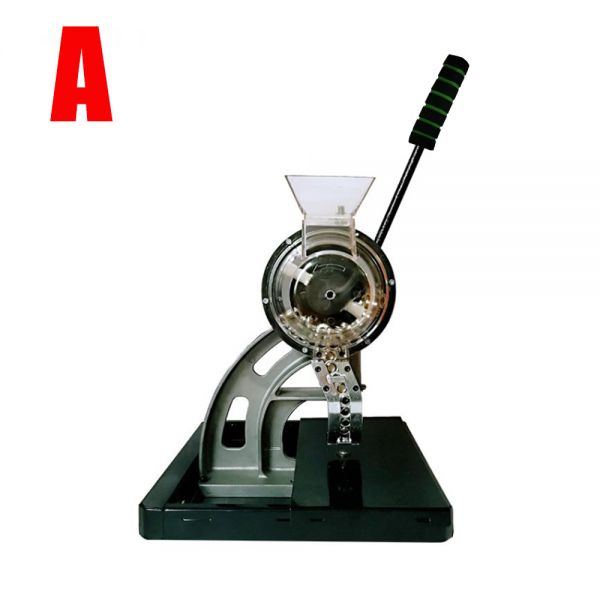 DK3 Semi-automatic Eyelet Hand Pressing Tool Grommet Machine for Fabric with 4# 10mm Eyelets