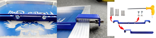 Screen Printing Stencial Plate Isolator Simple Tool for Double Color Printing