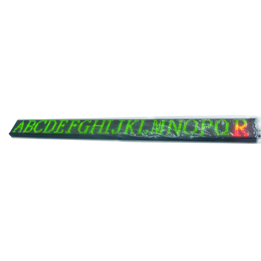 Интерьерная LED скроллерная панель (1500x290мм; 4 строки, 1 или 3 цвета)