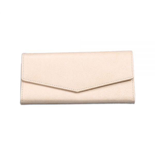 New Blank Sublimation Leather Fashion Trifold Lady Clutch Wallet Long Wallet