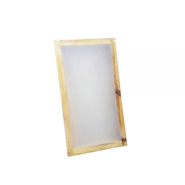 Cuadro de Madera para Pantalla 110/156/200 /230 Mesh Blanco 50.8 x 61cm