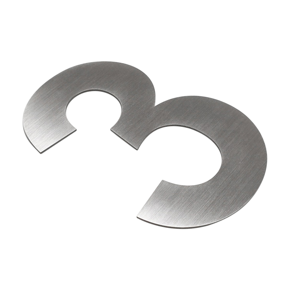 Stainless Steel House Numbers Numero De Maison House Address Number 15cm Height Door Number Sign