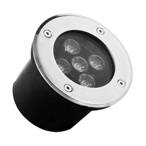 Подземный LED светильник 5х1Вт