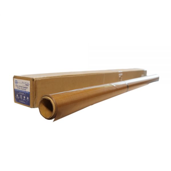 100 x 457cm 0.125mm Heat Press Cover Sheet PTFE Coated Fiberglass Fabric 1 Roll