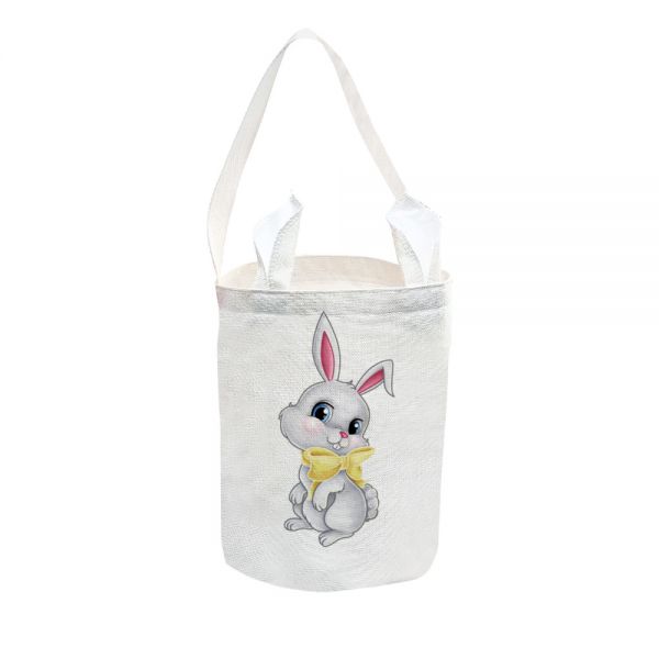 10pc 7.9"x9.8" Linen Sublimation Blank Easter Bucket