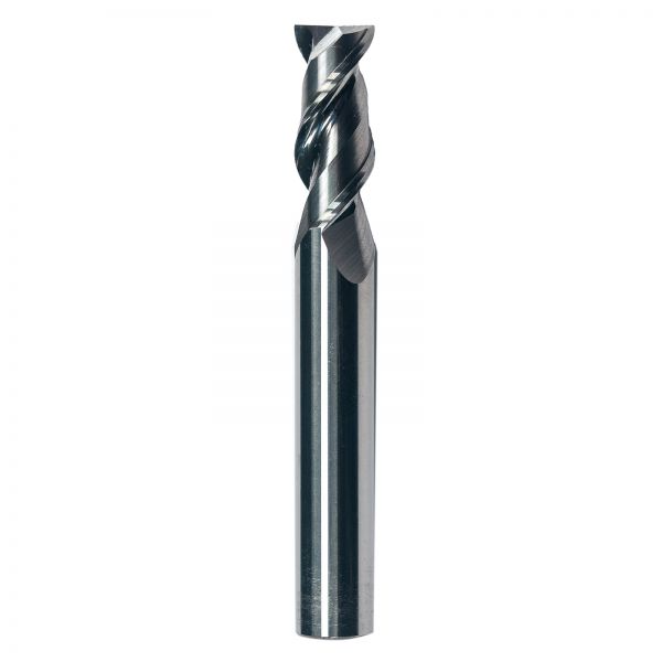 Reinforced 2-Edge Milling Cutters Solid Carbide End Mill for Machining Aluminium