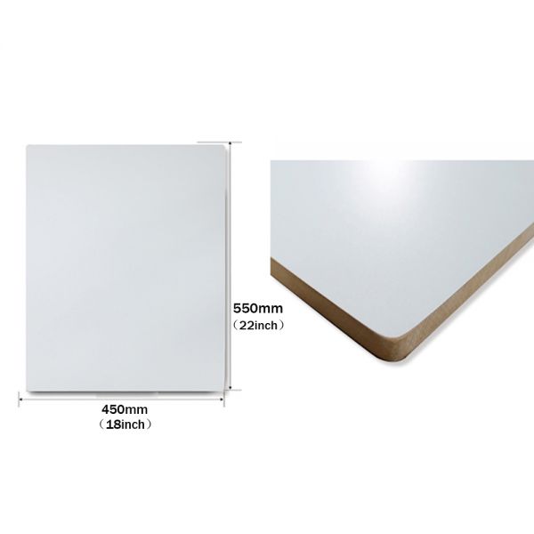 แป้นสกรีนเสื้อยืดรูปแบบมุมฉากขนาด 18"x 22" ไม่รวมขายึด ---Screen Printing Pallet Platen with Right Triangle With No Bracke