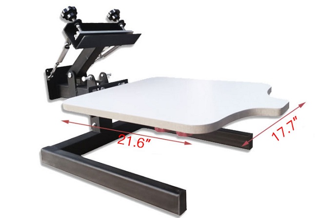Manual 1 Color 1 Station Silk Screen Printing Machine