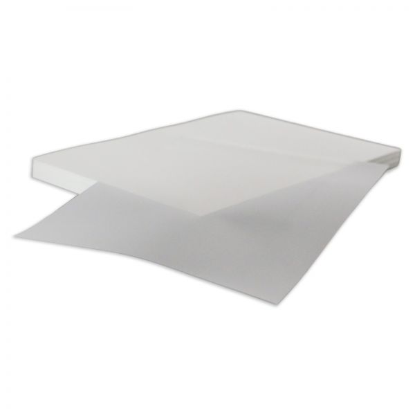 100 Sheets/pack 5.1Mil Laser semi transparent film A4 8.3in x 11.7in