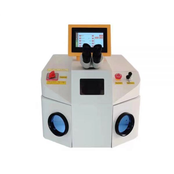 CALCA 200W Desktop Jewelry Laser Welding Machine for Metal Gold Silver Jewelry(60 Joules)