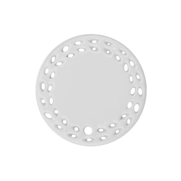 100pcs 3" Round Doliy Rice Ceramic Ornamen