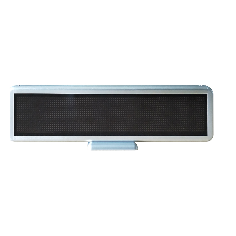 Настольная скроллерная LED панель P4 (420x100x20мм)