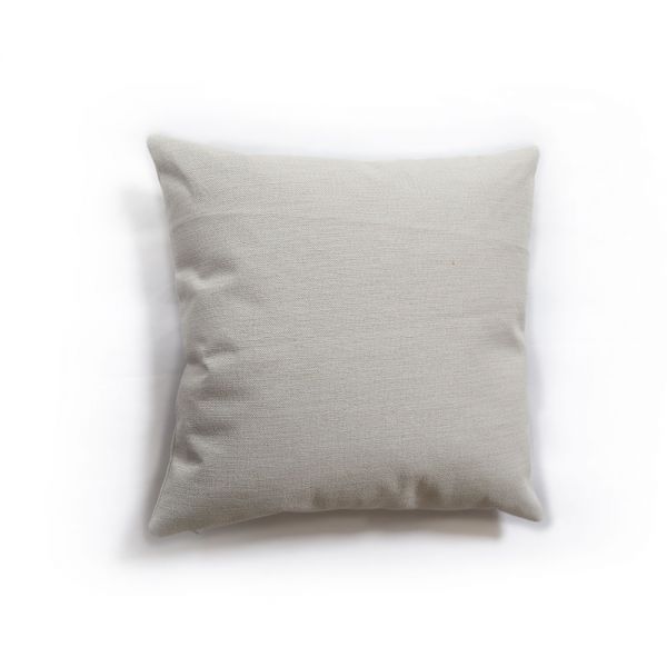 Nueva Funda para Almohada en Blanco de Lino para Sublimacion