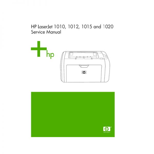 Manual de Servicio HP LaserJet 1010 1012 1015 1020