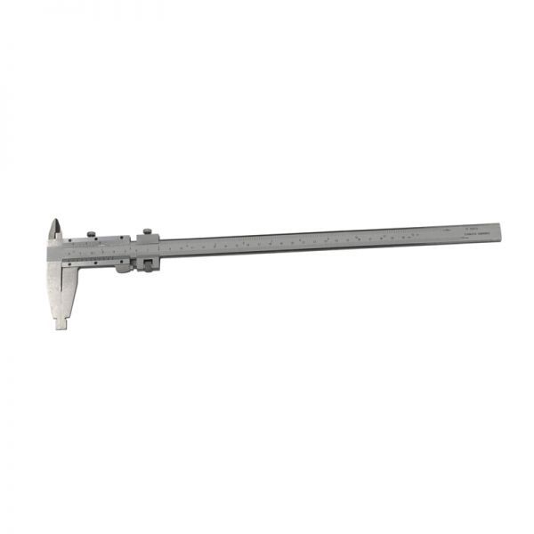 Vernier Caliper Quality de acero inoxidable Estilo "V" de 0-500mm x 0.05mm.