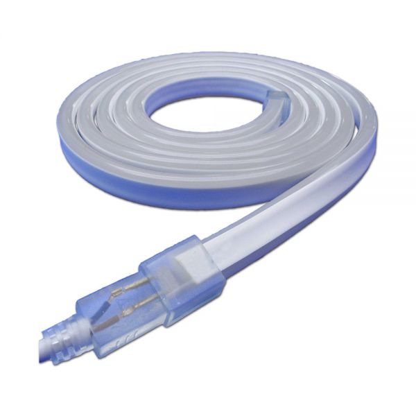 SMD 2835 50CM corte lateral doble luz neón Flexible Led 110VAC publicidad exterior impermeable signos, luz suave decorativa (tamaño 8x18mm)