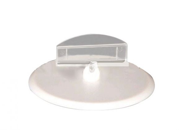 คลิปพลาสติกสำหรับหนีบวัตถุขนาด 4.5 เซนติเมตร (4.5cm Plastic POP Clip With Disc-shape Bottom)
