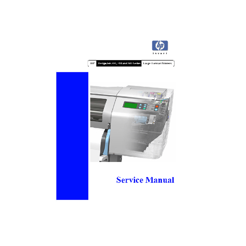 Инструкция для HP Designjets 500 510 800