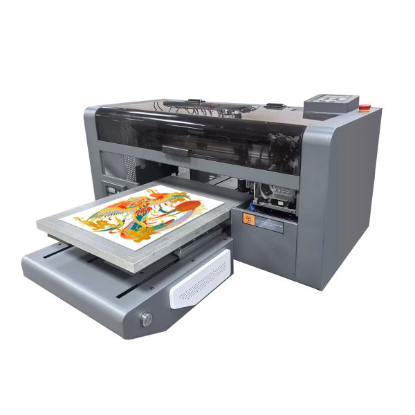 A3 Size Graphic Flatbed Visual Positioning Gold Stamp/Varnish UV Printer Machine