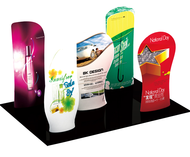 New Allure Fabric Tension Banner Stands (Model Four)