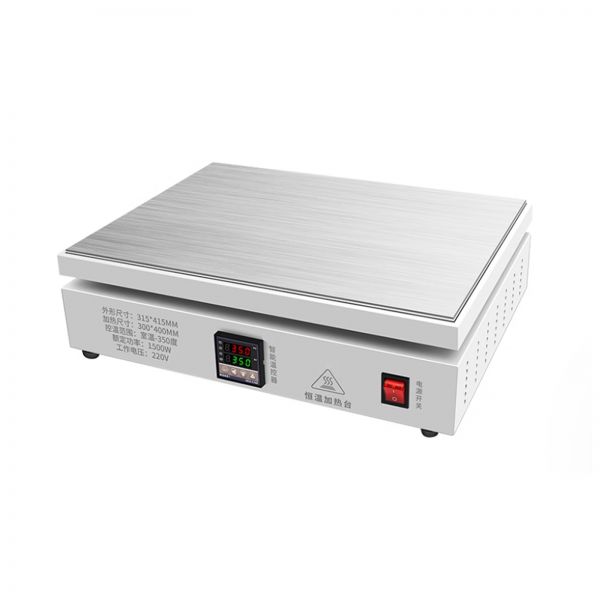 1500W 30*40cm Preheating Station Constant Temperature Heating Table