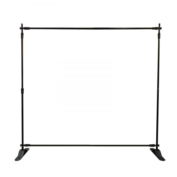 2.2x2.4m/ 2.4x3m Step and Repeat Adjustable Backdrop Telescopic Banner Stand (Stand Only)